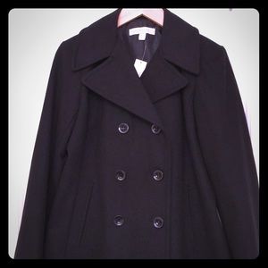 Black Pea Coat